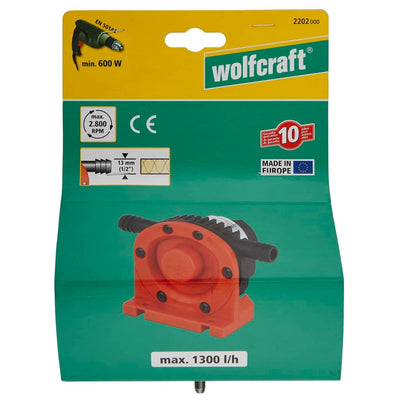 wolfcraft bordrevet pumpe 1300 l/t S=6 mm 2202000