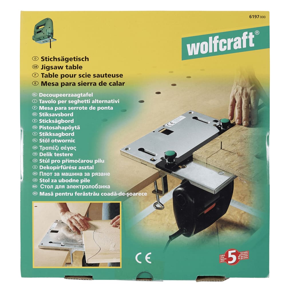 wolfcraft stiksavbord 6197000