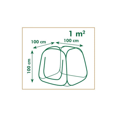 Nature pop-up drivhus 100 x 100 x 100 cm 6020409