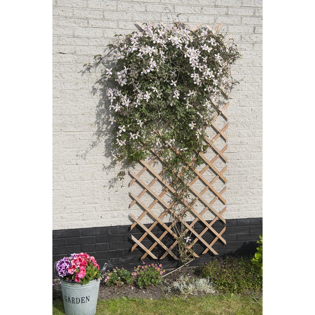 Nature haveespalier 50x150 cm træ naturfarvet