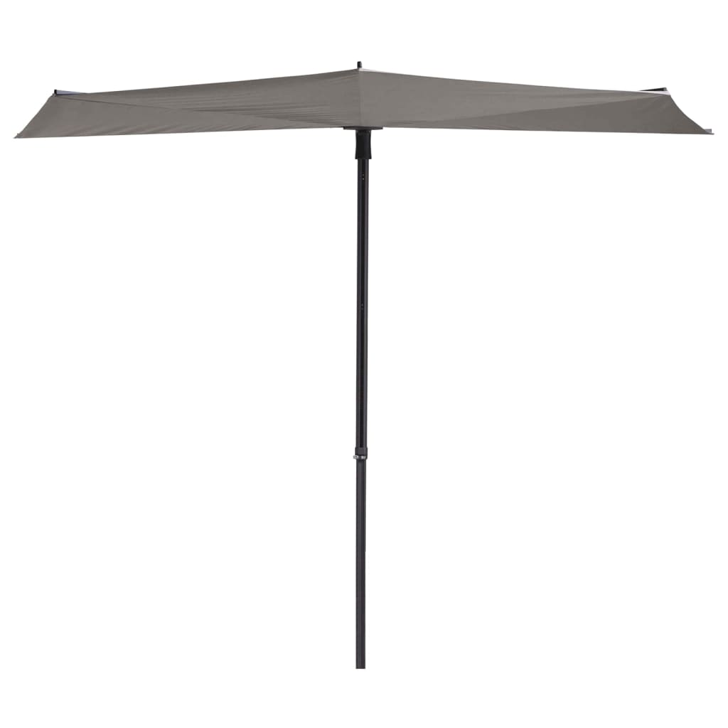 Madison altanparasol Sun Wave 270x150 cm lysegrå