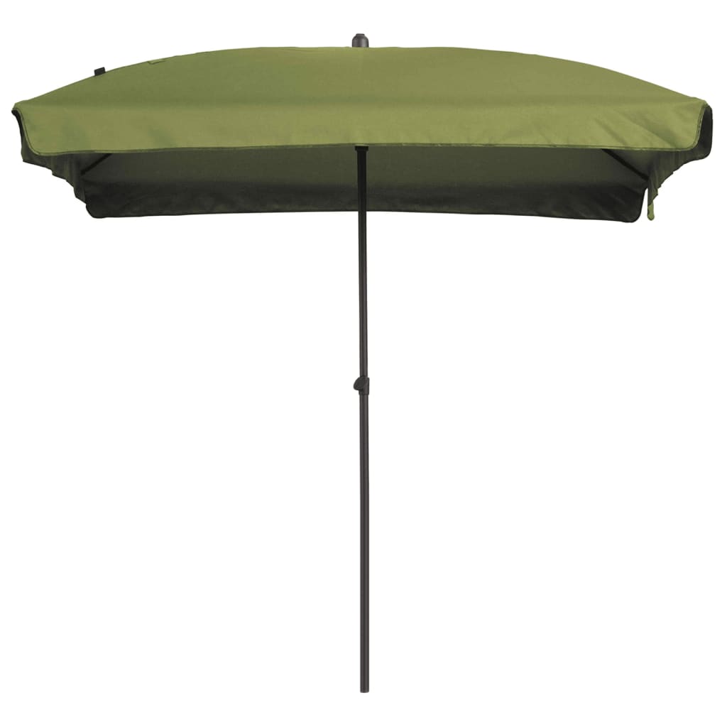 Madison parasol Patmos Luxe 210x140 cm rektangulær salviegrøn