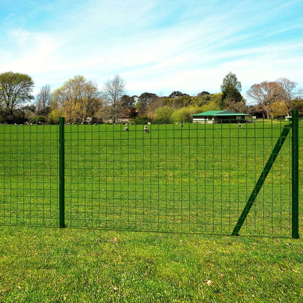 eurohegn 25 x 0,8 m stål grøn