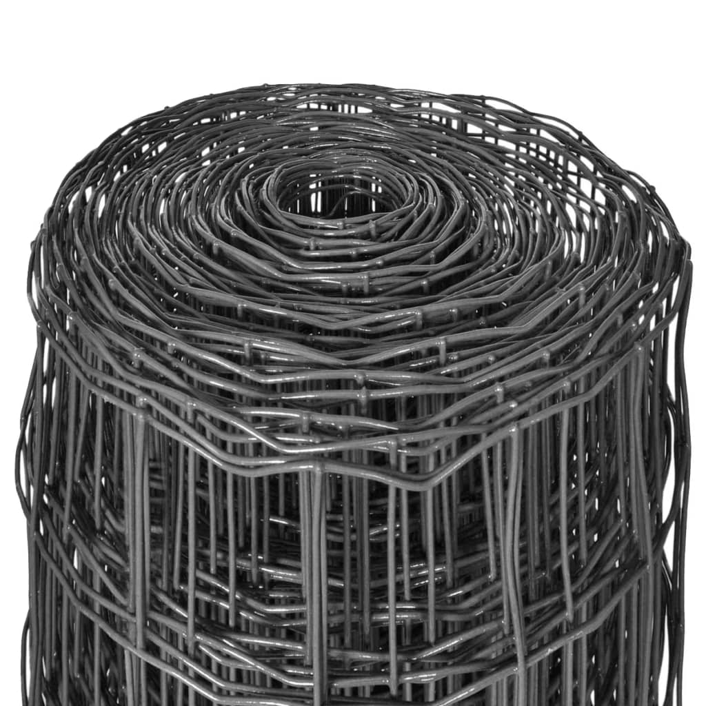 eurohegn 10 x 0,8 m stål grå