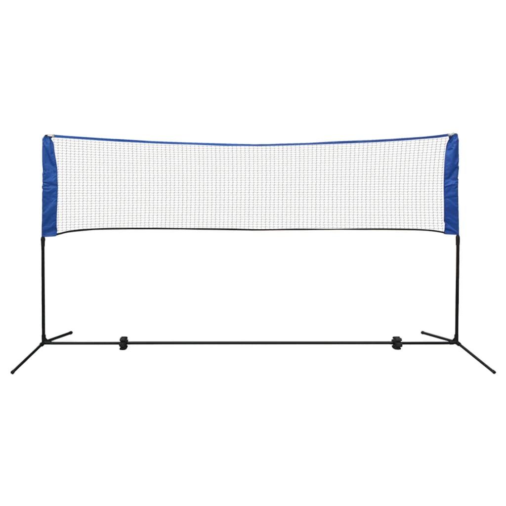 badmintonsæt med net og fjerbolde 300 x 155 cm