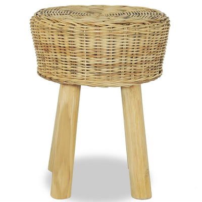 barstol naturligt rattan