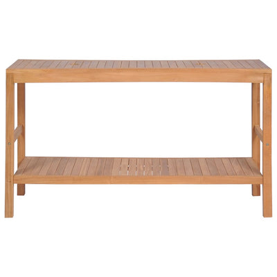 badeværelsesskab 132x45x75 cm massivt teak