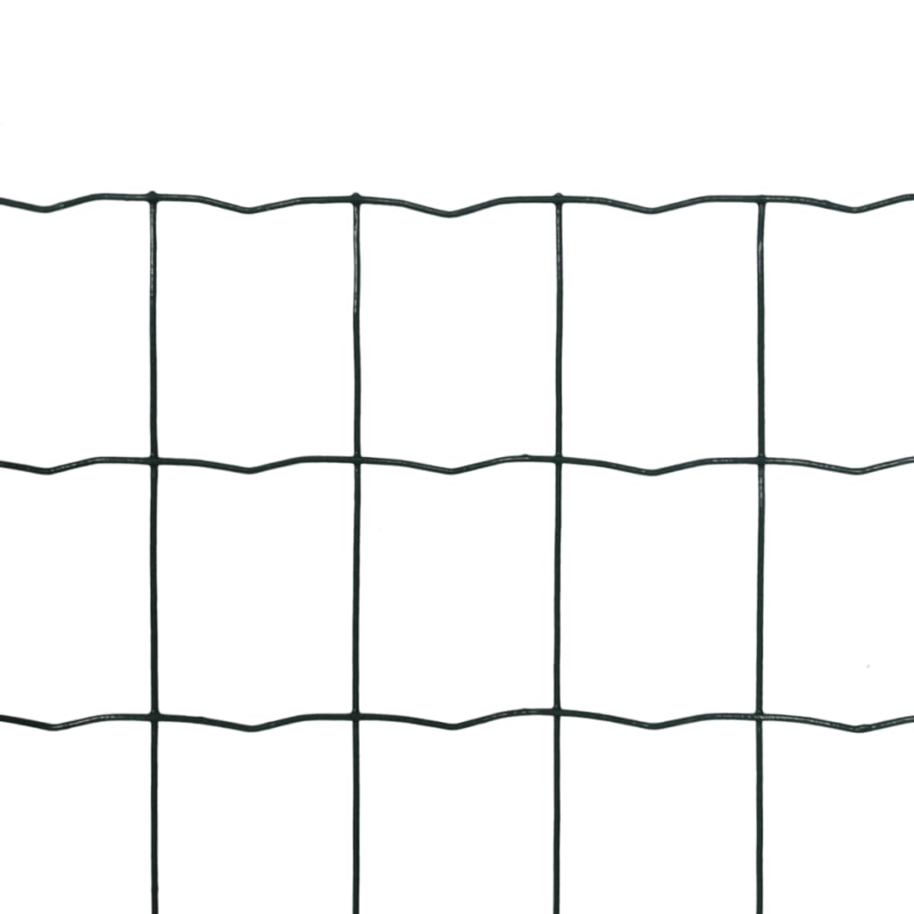 eurohegn 10 x 1 m stål grøn