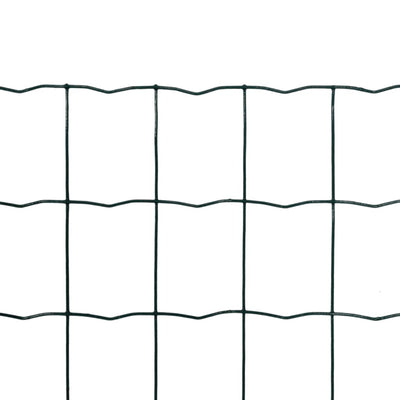 eurohegn 10 x 1 m stål grøn