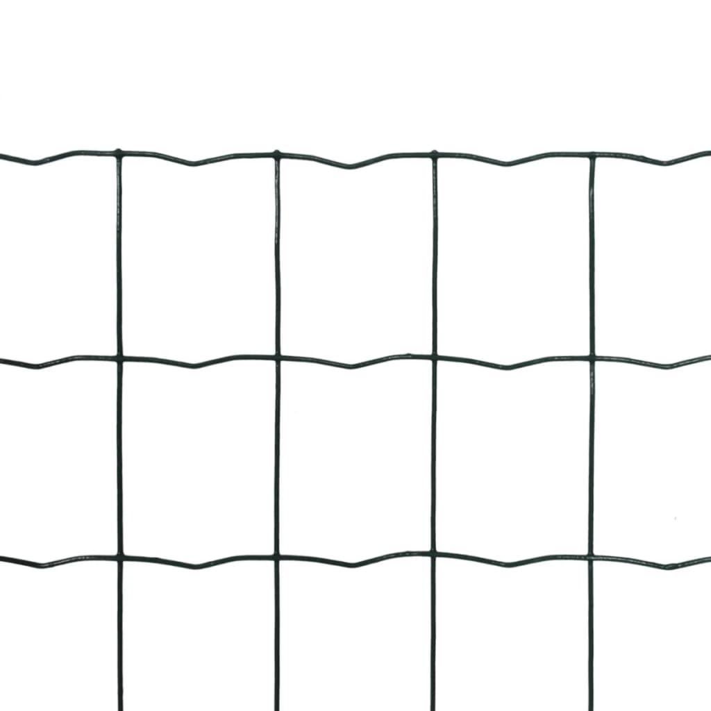 eurohegn 25 x 0,8 m stål grøn