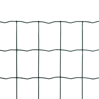 eurohegn 25 x 1 m stål grøn