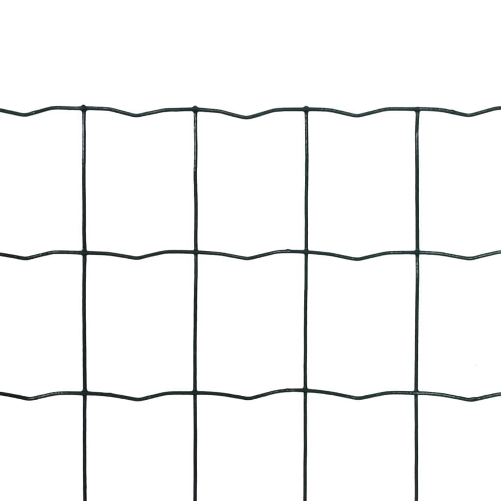 eurohegn 10 x 0,8 m stål grøn