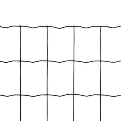 eurohegn 10 x 0,8 m stål grøn