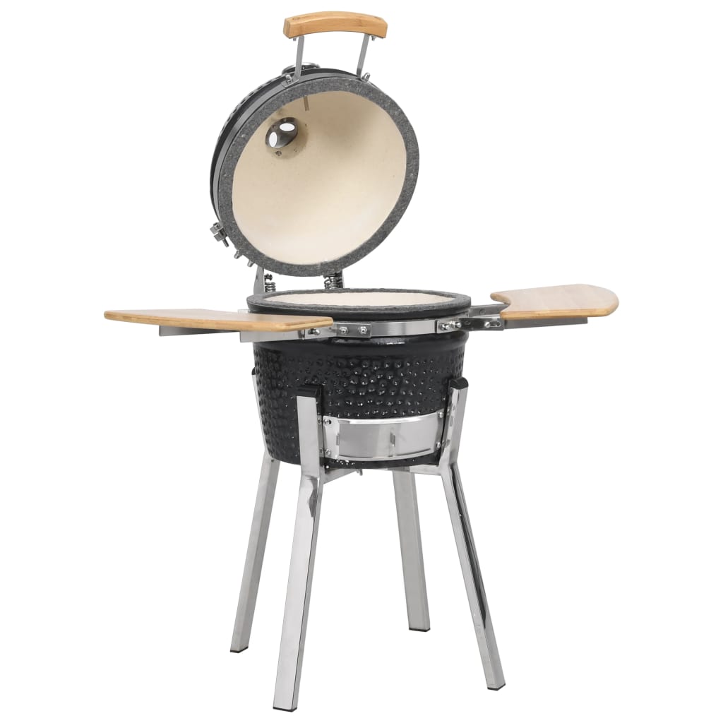 Kamado barbecue grill røgeovn keramisk 81 cm