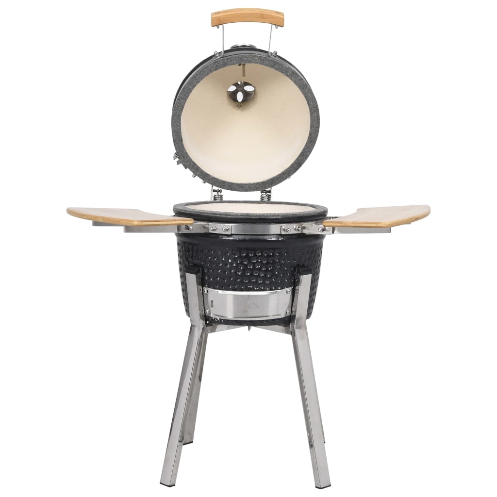 Kamado barbecue grill røgeovn keramisk 81 cm