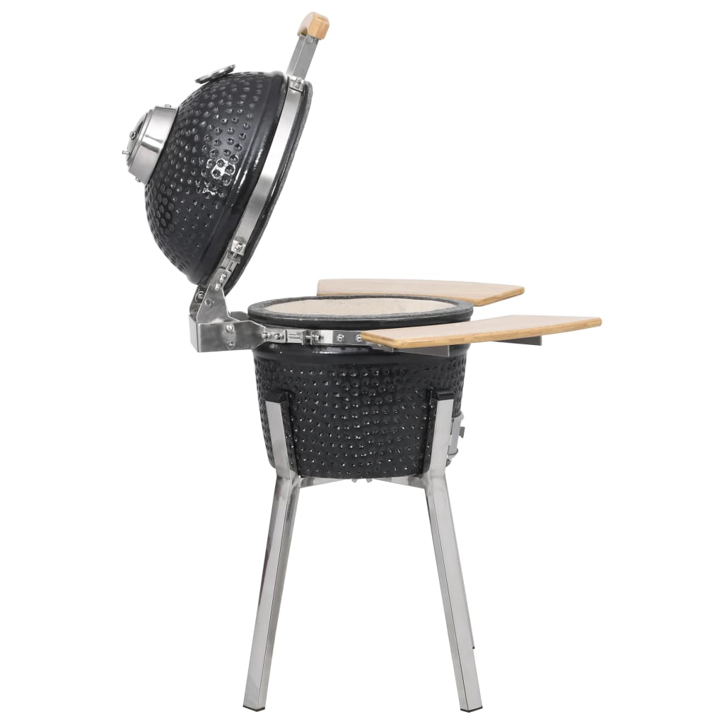 Kamado barbecue grill røgeovn keramisk 81 cm