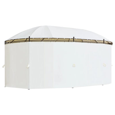 pavillon  530x350x265 cm cremefarvet