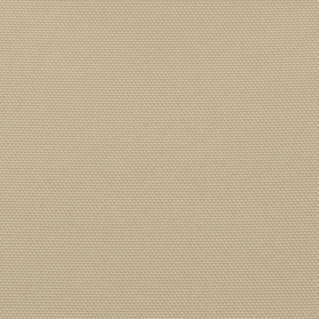 solsejl Oxfordstof rektangulær 4 x 6 m beige