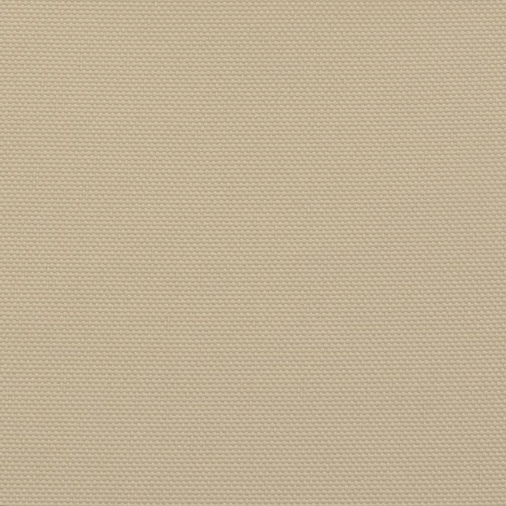 solsejl Oxfordstof trekantet 3,6 x 3,6 x 3,6 m beige