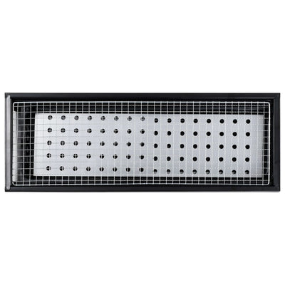 bærbar campinggrill 60x22,5x33 cm stål