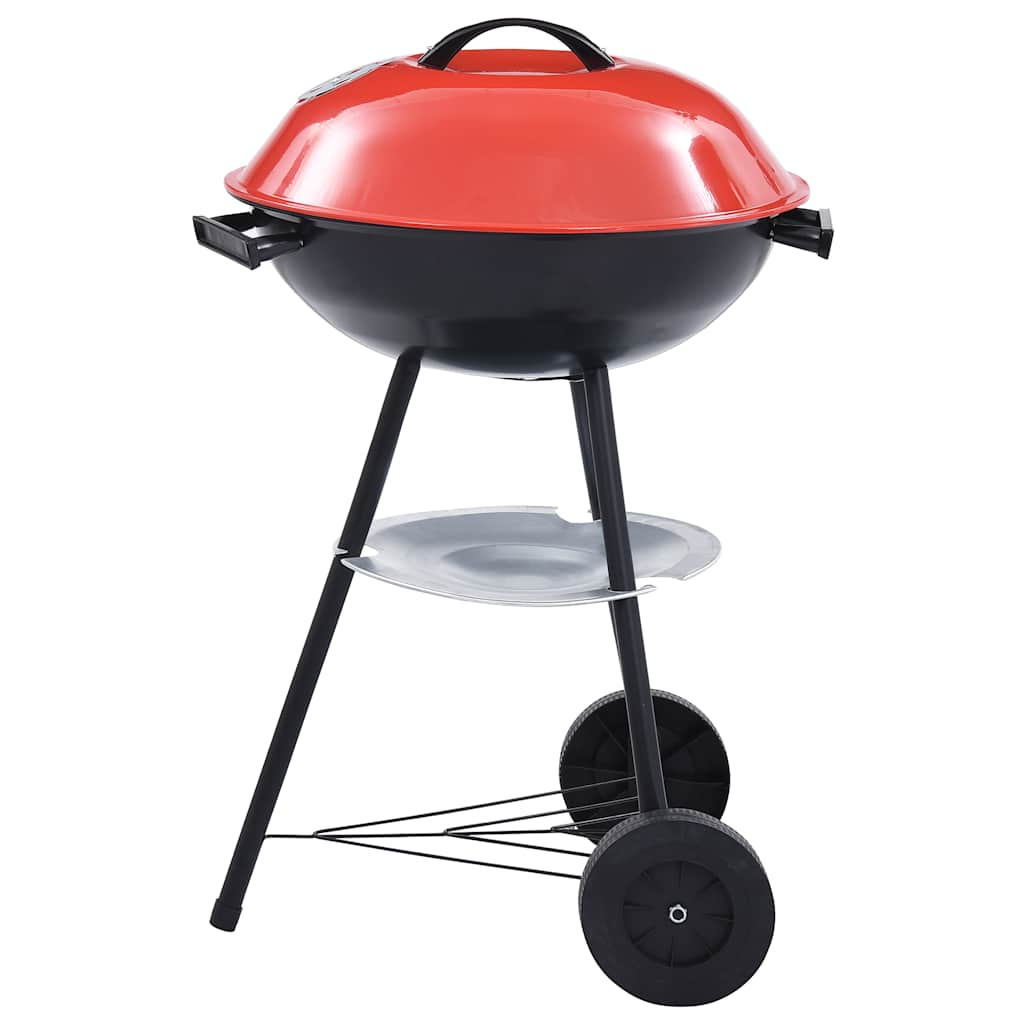 kulgrill med hjul str. XXL transportabel 44 cm