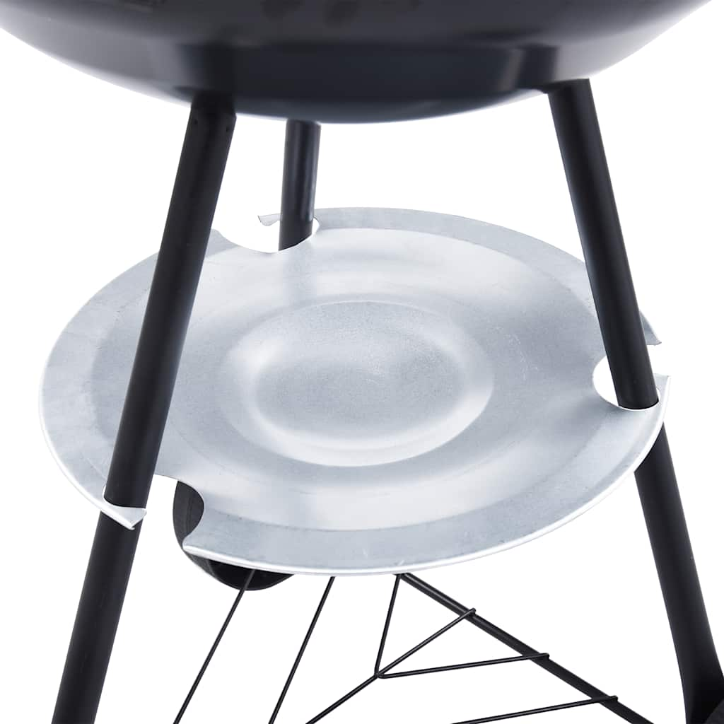 kulgrill med hjul str. XXL transportabel 44 cm