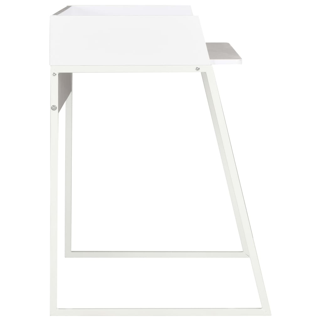 skrivebord 90x60x88 cm hvid