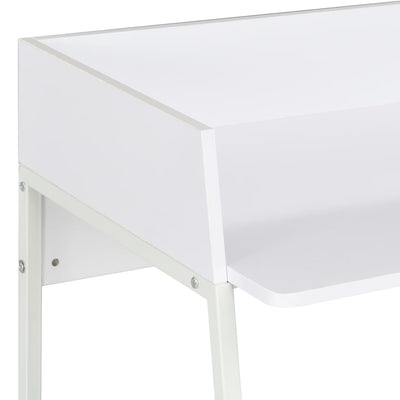 skrivebord 90x60x88 cm hvid