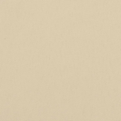 stolehynde m. lav ryg 4 stk. 100x50x3 cm oxfordstof beige