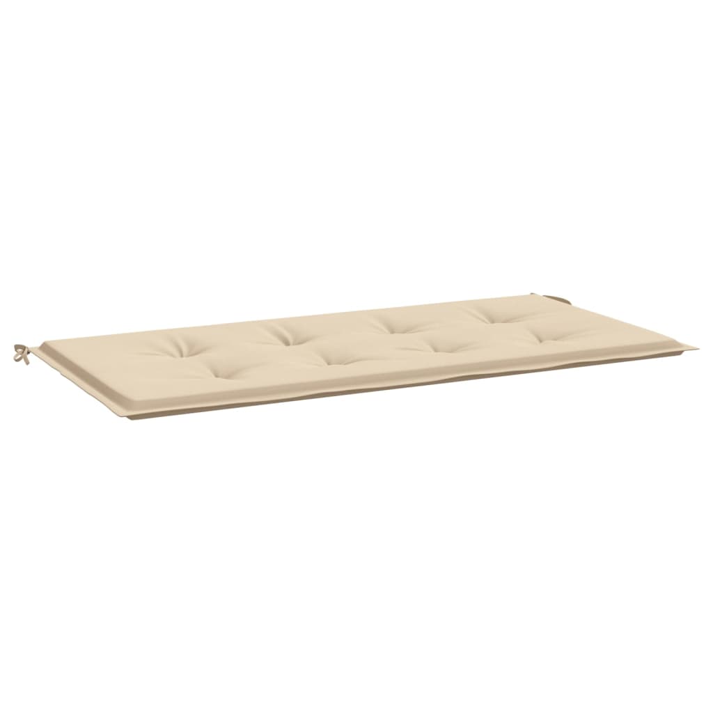 hynde til havebænk 100x50x3 cm oxfordstof beige