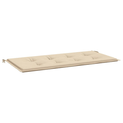 hynde til havebænk 100x50x3 cm oxfordstof beige