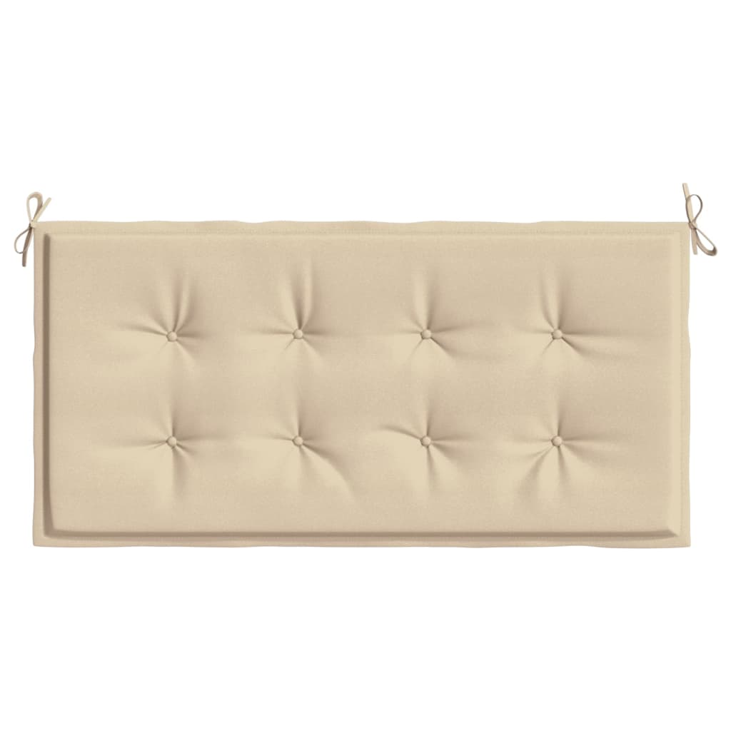 hynde til havebænk 100x50x3 cm oxfordstof beige