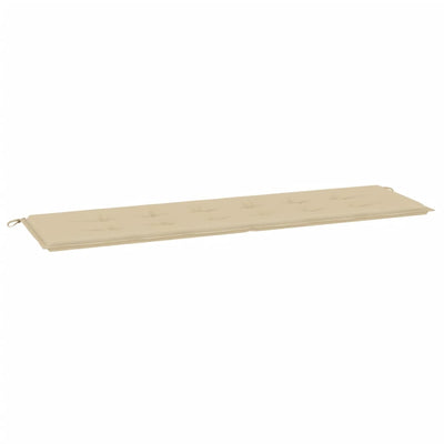 hynde til havebænk 180x50x3 cm oxfordstof beige