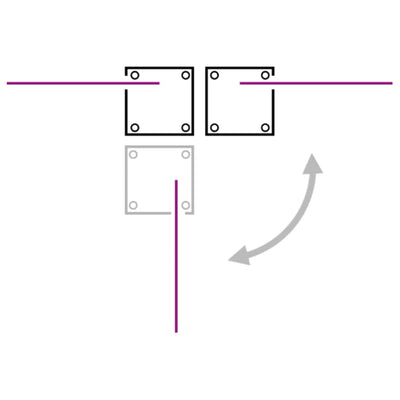 sammenrullelig sidemarkise 120 x 1000 cm antracitgrå