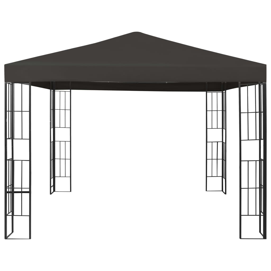 pavillon 3x3 m antracitgrå