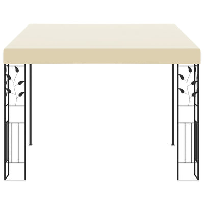 vægmonteret pavillon 3x3x2,5 m cremefarvet