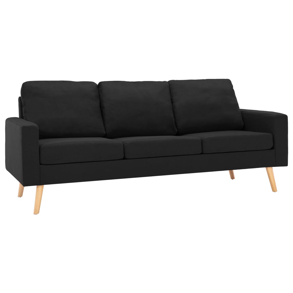 3-personers sofa stof sort