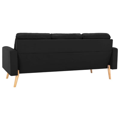 3-personers sofa stof sort