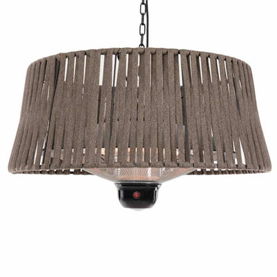 Sunred ophængt terrassevarmer Artix Corda 1800 W halogen brun