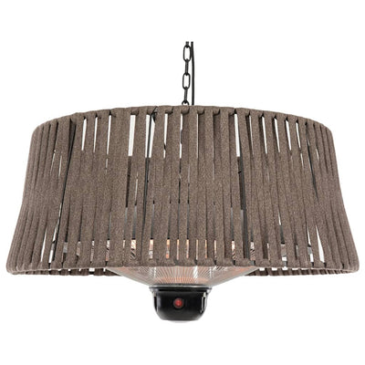 Sunred ophængt terrassevarmer Artix Corda 1800 W halogen brun