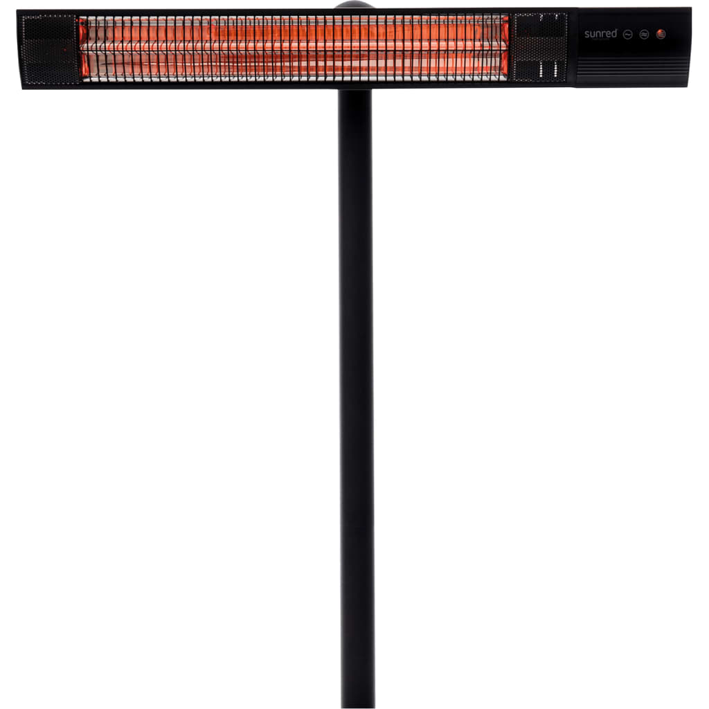 Sunred fritstående varmeapparat Royal Diamond Dark 2500 W sort