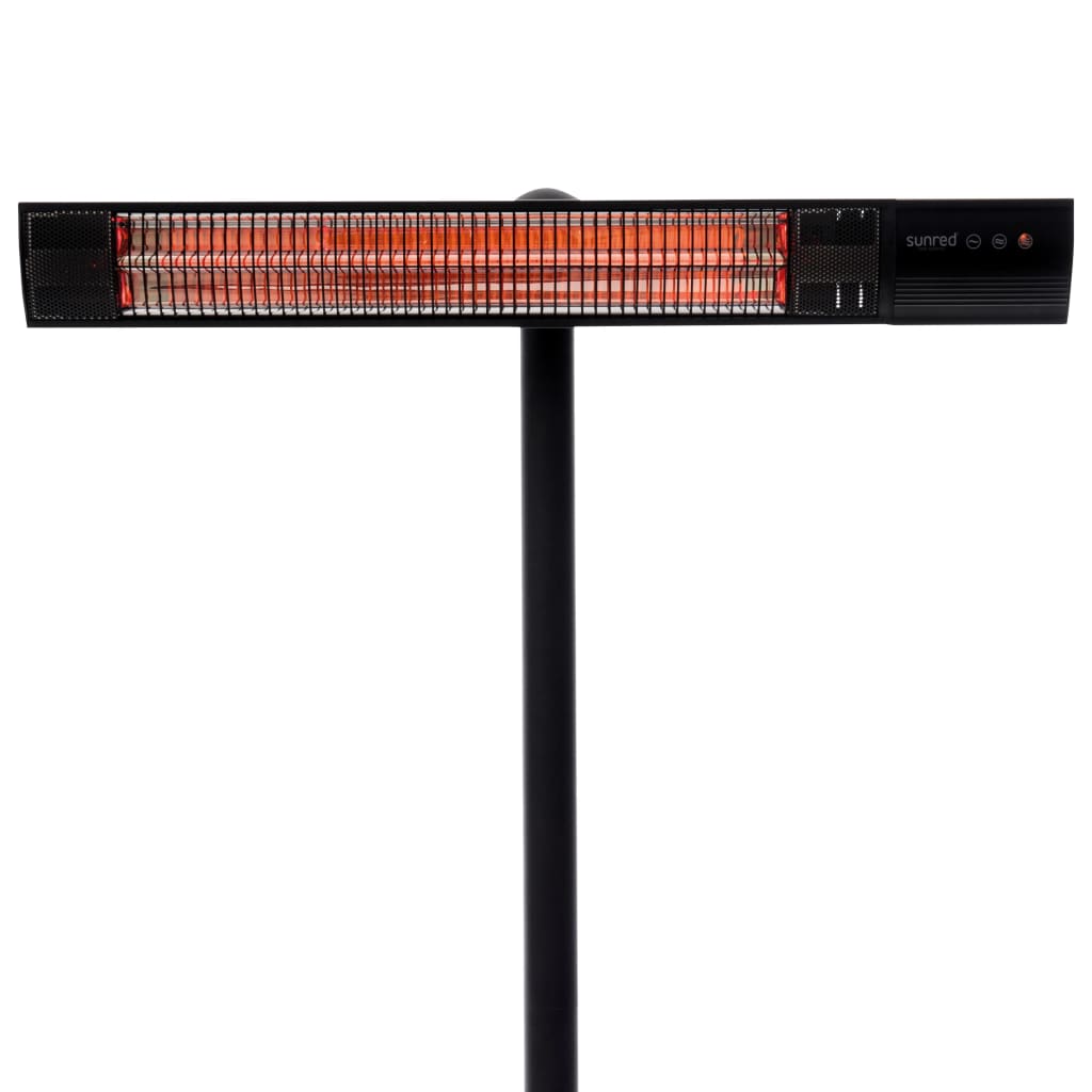 Sunred fritstående varmeapparat Royal Diamond Dark 2500 W sort