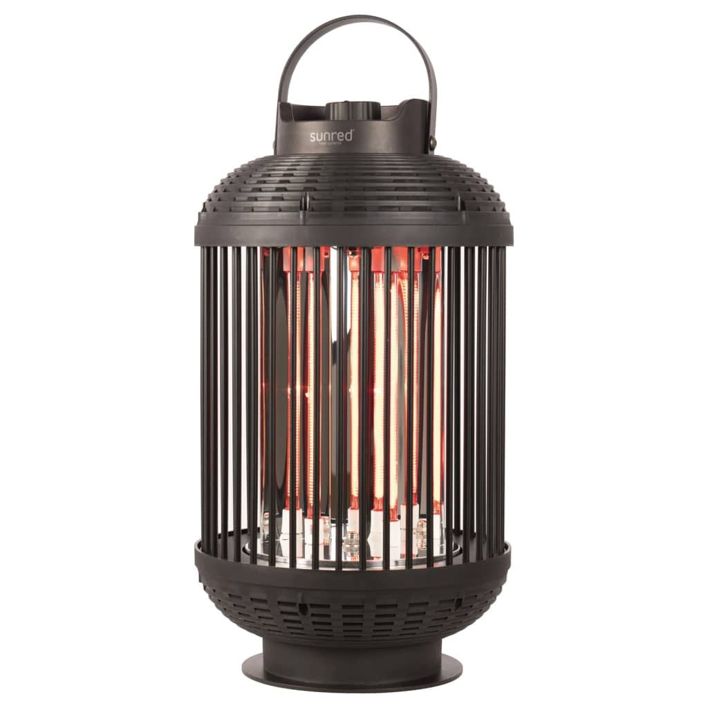 Sunred bordvarmer Indox 1200 W halogen sort