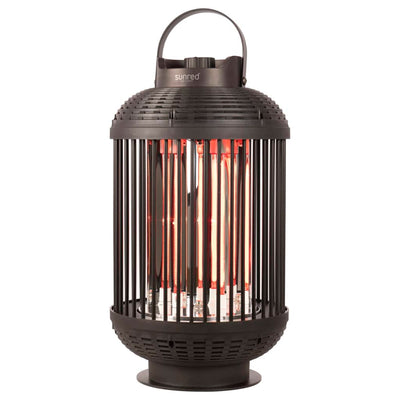 Sunred bordvarmer Indox 1200 W halogen sort