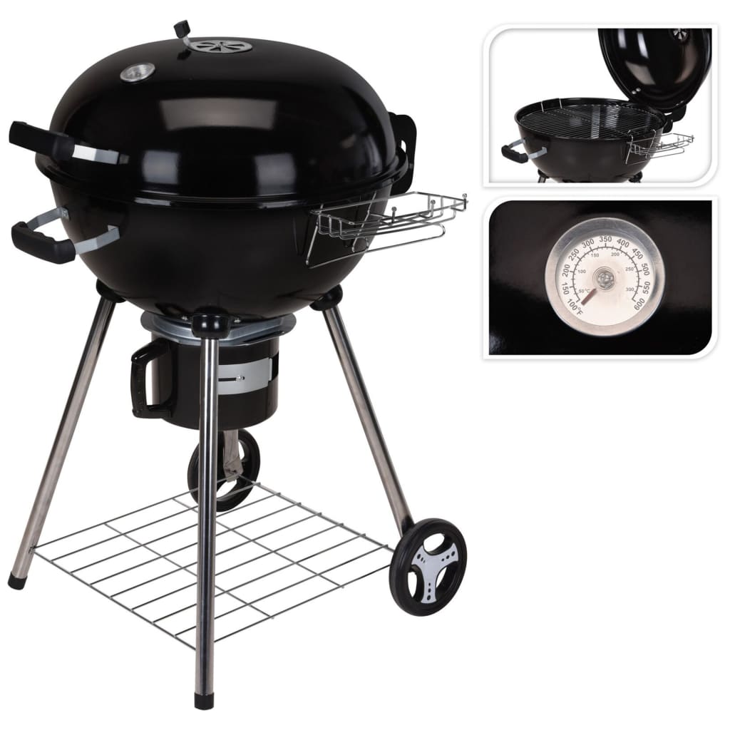 ProGarden kuglegrill 68x57x99 cm