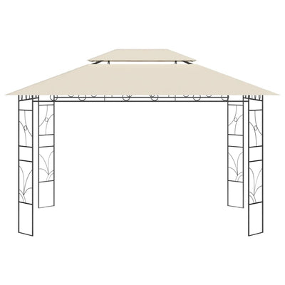 pavillon 4x3x2,7 m 160 g/m² cremefarvet