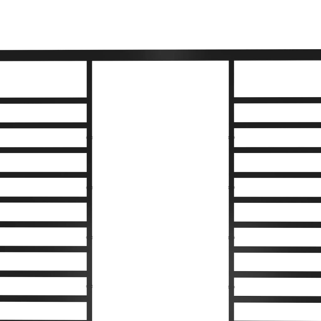 havepavillon med udtrækkeligt tag 4x3x2,3 m 180 g/m² antracit