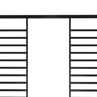 havepavillon med udtrækkeligt tag 4x3x2,3 m 180 g/m² antracit