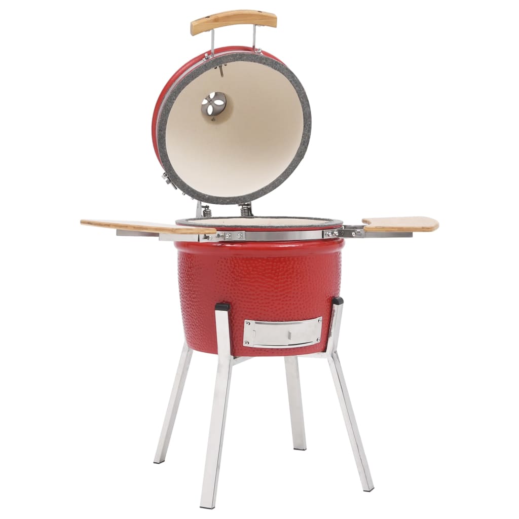 Kamado-røgegrill 81 cm keramisk