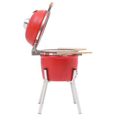 Kamado-røgegrill 81 cm keramisk